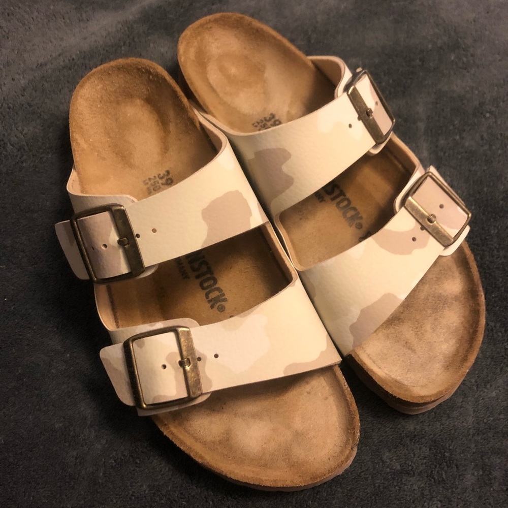 Camo Arizona Birkenstock Sandals - Womens